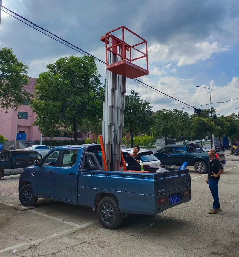 肇庆车载铝合金式高空作业车
